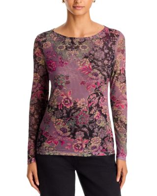 Long Sleeve Mesh Tee