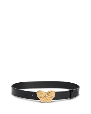Women's Butterfly Leather Belt