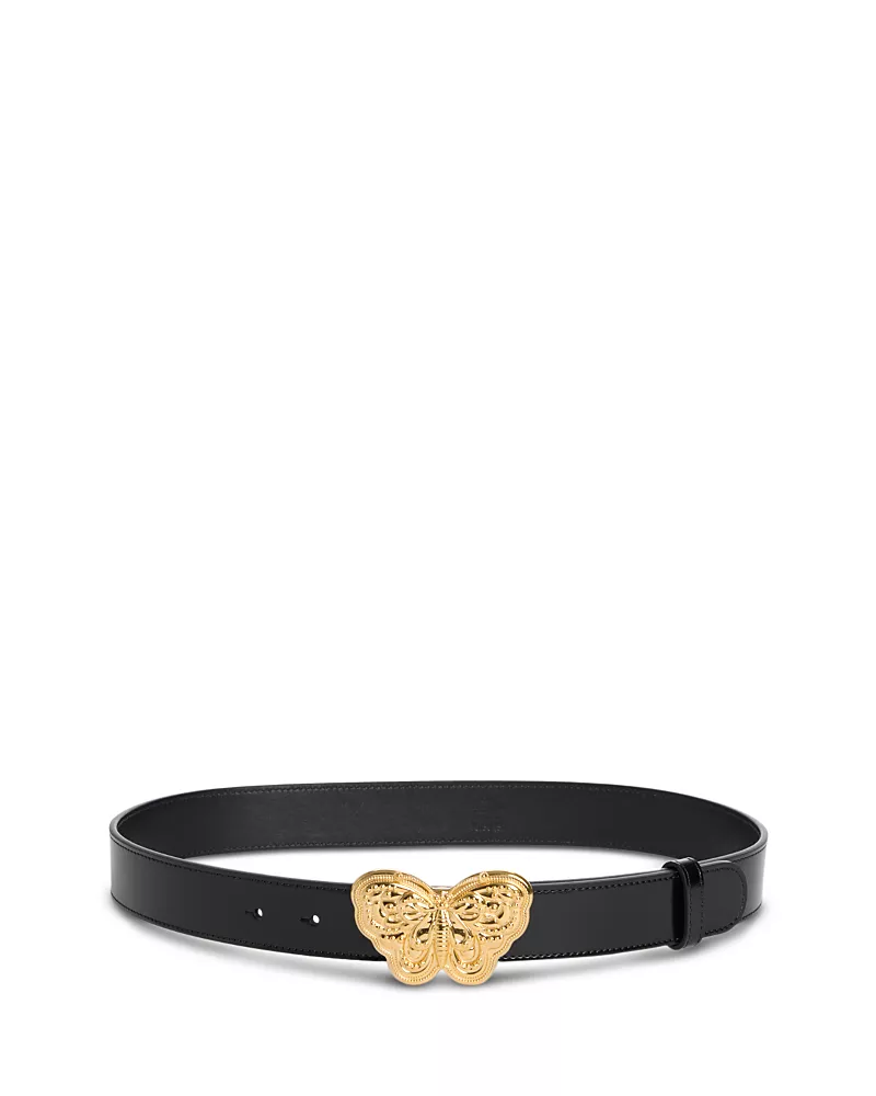 Valentino Garavani Women's Butterfly Leather Belt