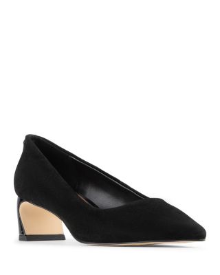 Women's Talani Suede Block Heel Pumps