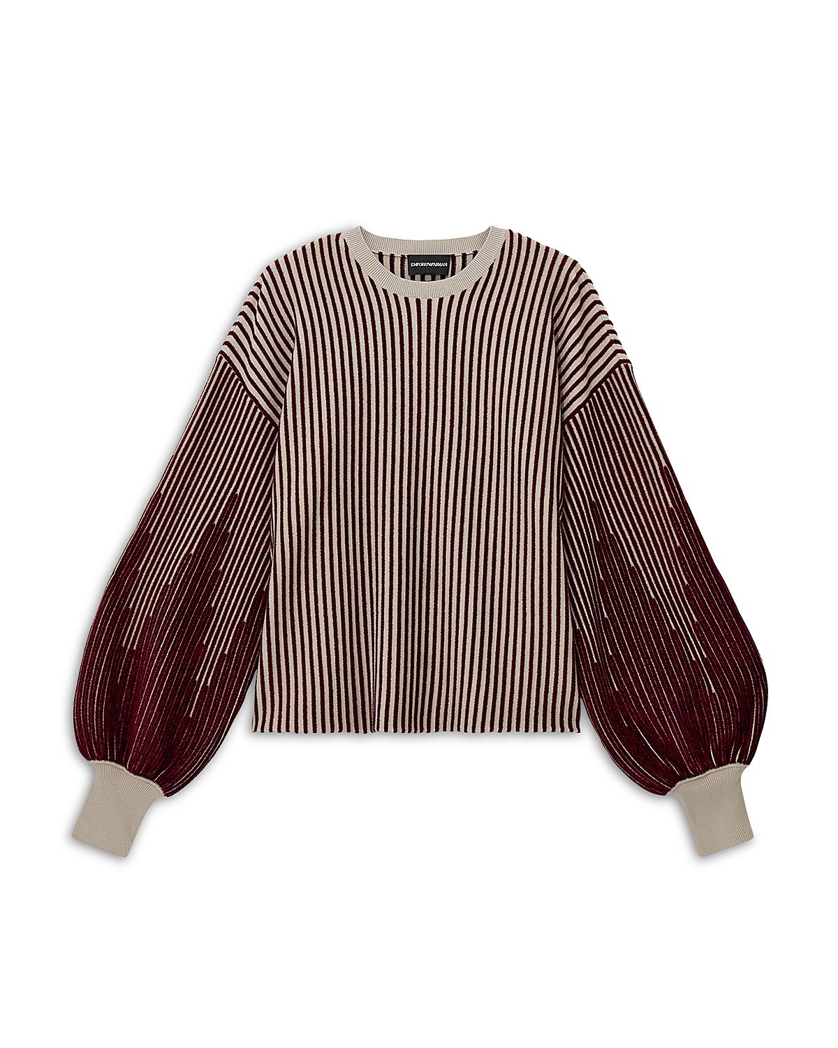 Emporio Armani Bicolor Crewneck Sweater