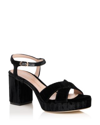 Women's Dayna Velvet Strappy Sandals