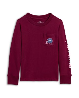 Boys' Football Helmet Whale Long Sleeved Tee - Little Kid, Big Kid