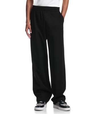 Elastic Waistband Interlock Jersey Trousers