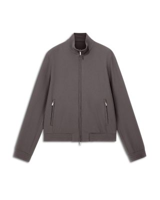 3D Crepe Jersey Blouson Jacket