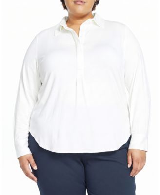  Women's Plus Elbe Popover Shirt