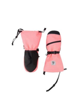  Girls' Teknik Waterproof Zipper Pocket Winter Mittens - Little Kid