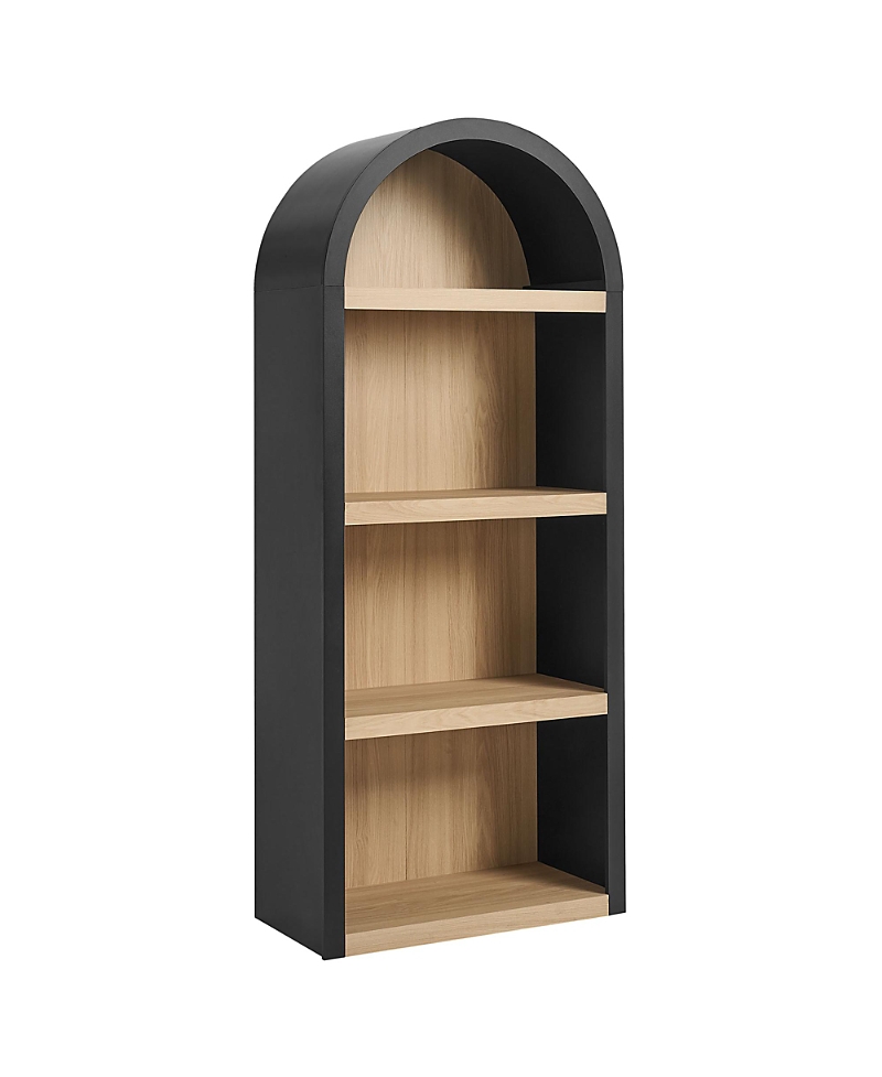 Modway Caleb 4 Arched Display Shelf Bookcase