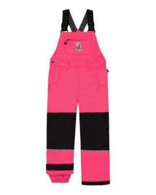 Girls' Play Adjustable Suspenders & Reinforced Knees Overall Snow Bib - Little Kid