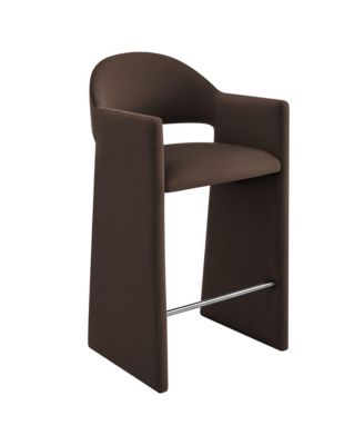  Talia 41 Inch Performance Velvet Bar Stool