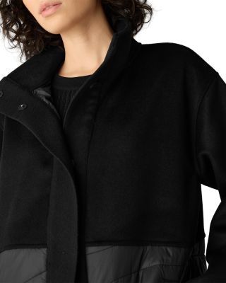 Mixed Media Coat - thumbnail 4