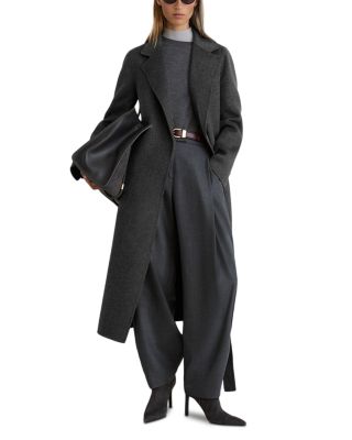 Petite Marlowe Wool Blend Blind Seam Coat