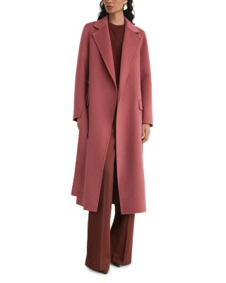 Marlowe Wool Blend Blind Seam Coat