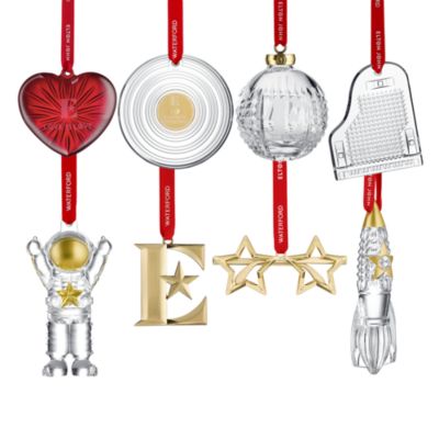 Elton John Crystal Ornaments, Set of 8