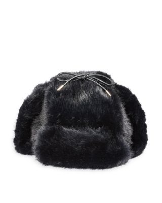 Faux Fur Trapper Hat - Exclusive