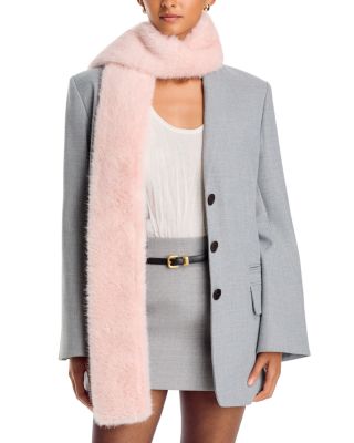 Faux Fur Skinny Scarf - Exclusive