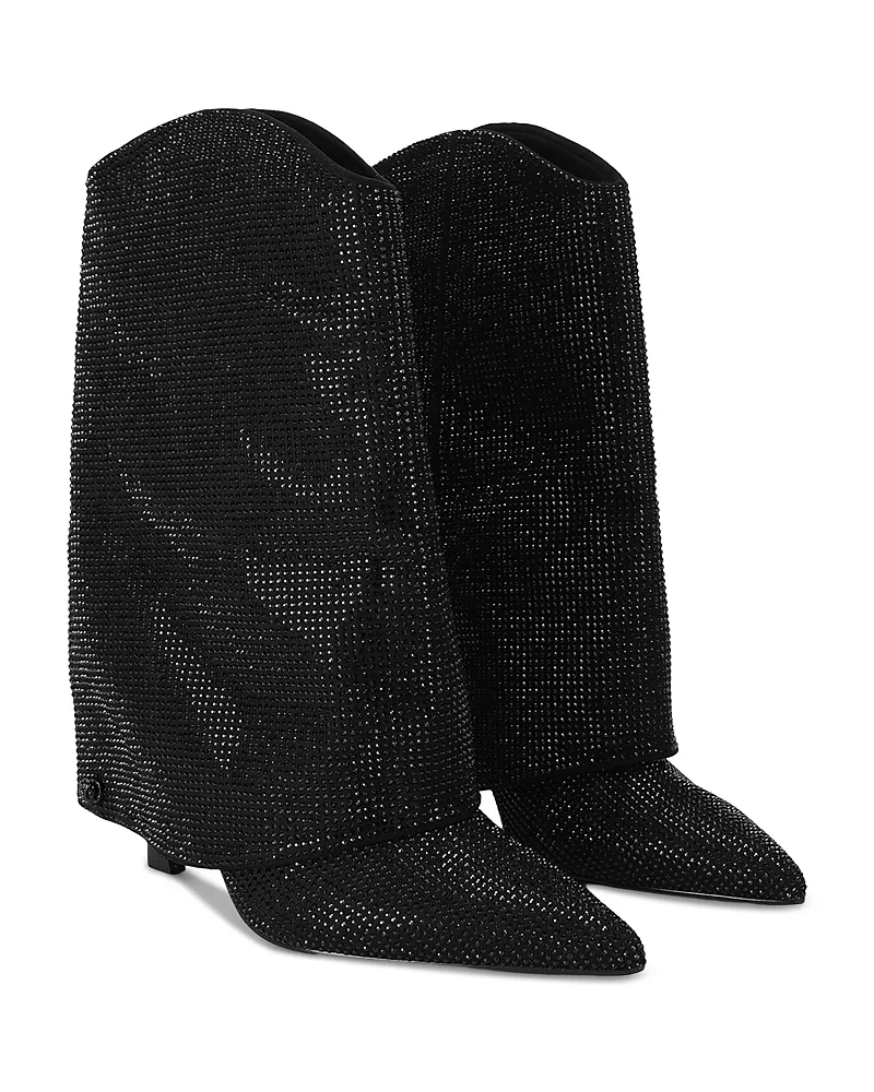 Kurt Geiger London Women's Annabel Embellished Gaiter Boots