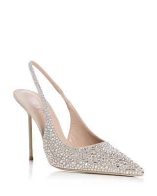 Women's Lidia Crystal Embellished Slingback Pumps