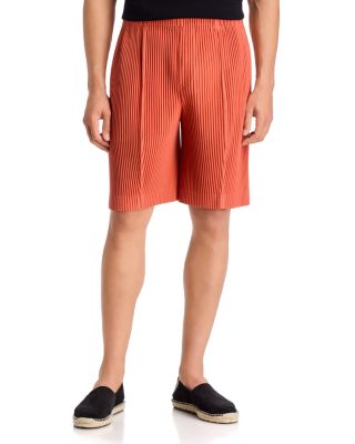 August Plisse Shorts