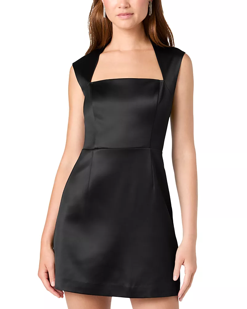 French Connection Carey Satin Mini Dress