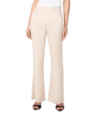Maelys Flare Hem Satin Pants 