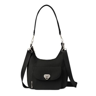 Coastal Flip Lock Half Moon Bag