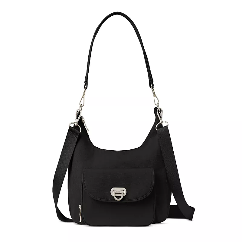 Baggallini Coastal Flip Lock Half Moon Bag