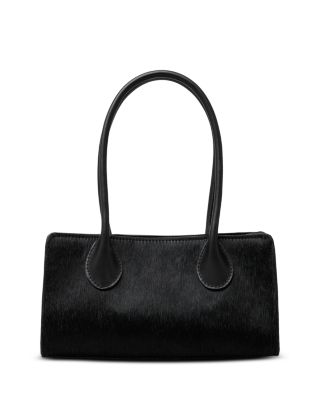 Lou Calf Hair Shoulder Bag