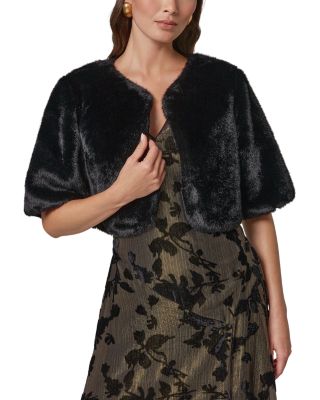 Faux Fur Shrug