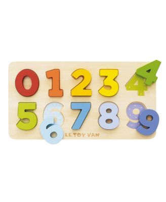 Counting Wooden Numbers Shape Sorter - 18+ Months