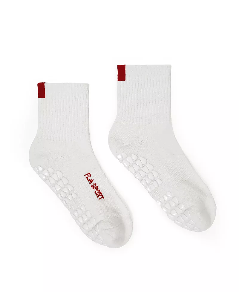 Fraise Crimson Sport Grip Sock