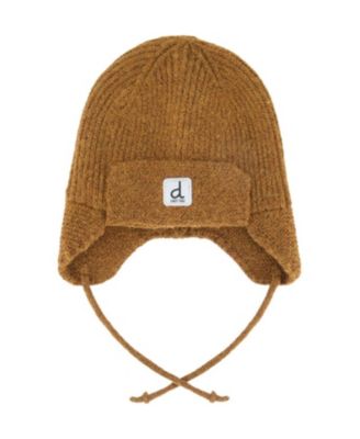  Boys' Helmet Ear Flap Chin Tie Fleece Lined Winter Knit Hat - Baby, Little Kid