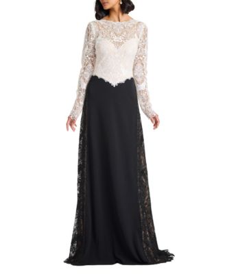 Vianne Lace Illusion Gown