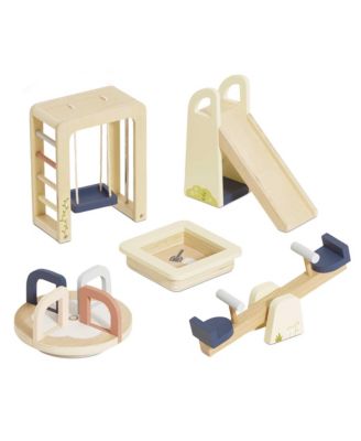 Wooden Dolls house Outdoor Play Furn - 3+ Years