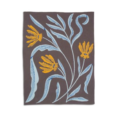 Flora Vision Cotton Throw