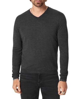 Vichy Merino Wool V Neck Sweater