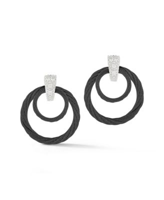  Noir Droplet Earrings
