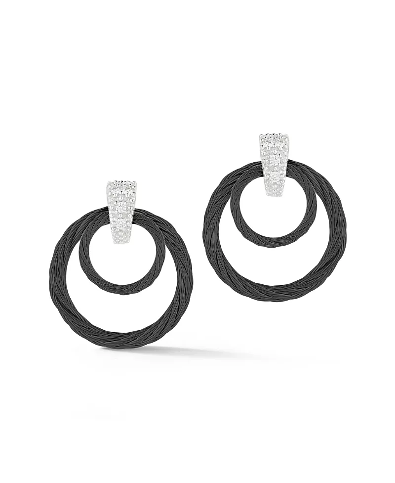 Alor Noir Droplet Earrings