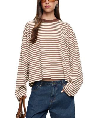 Lioness Bloom Long Sleeve Stripe Top