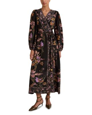 Everette Belted Midi Wrap Dress