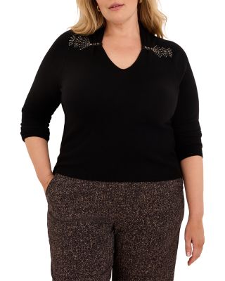 Shimmer Cinch Sweater