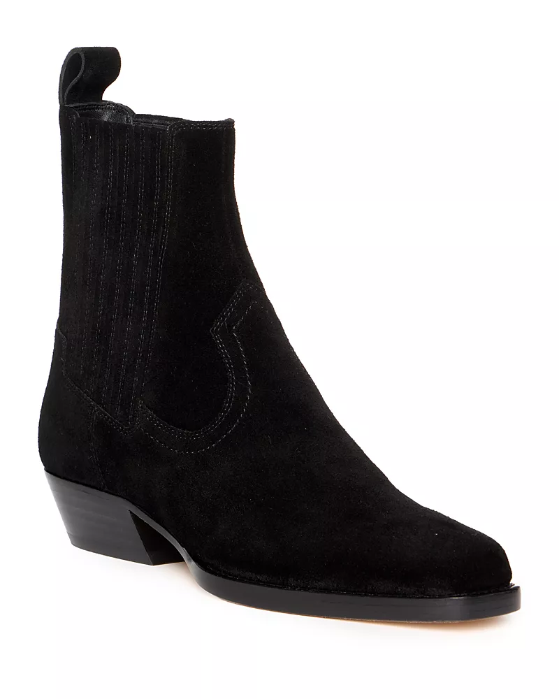 Paige Women's Greta Suede Chelsea Boots