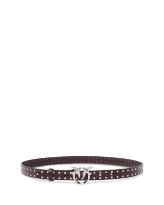 Low.Love Studded Leather Belt