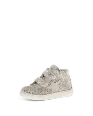 Girls' Pinn High VL Leather Star Sneakers – Toddler, Little Kid