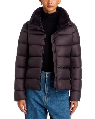 Mei Faux Fur Trim Puffer Jacket