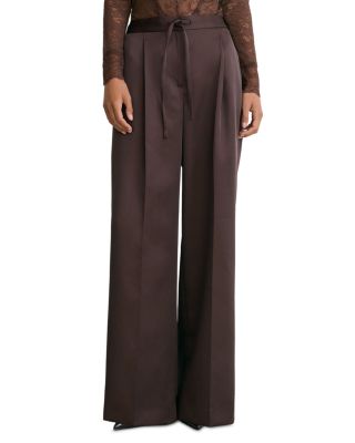 Satin Wide Leg Pants