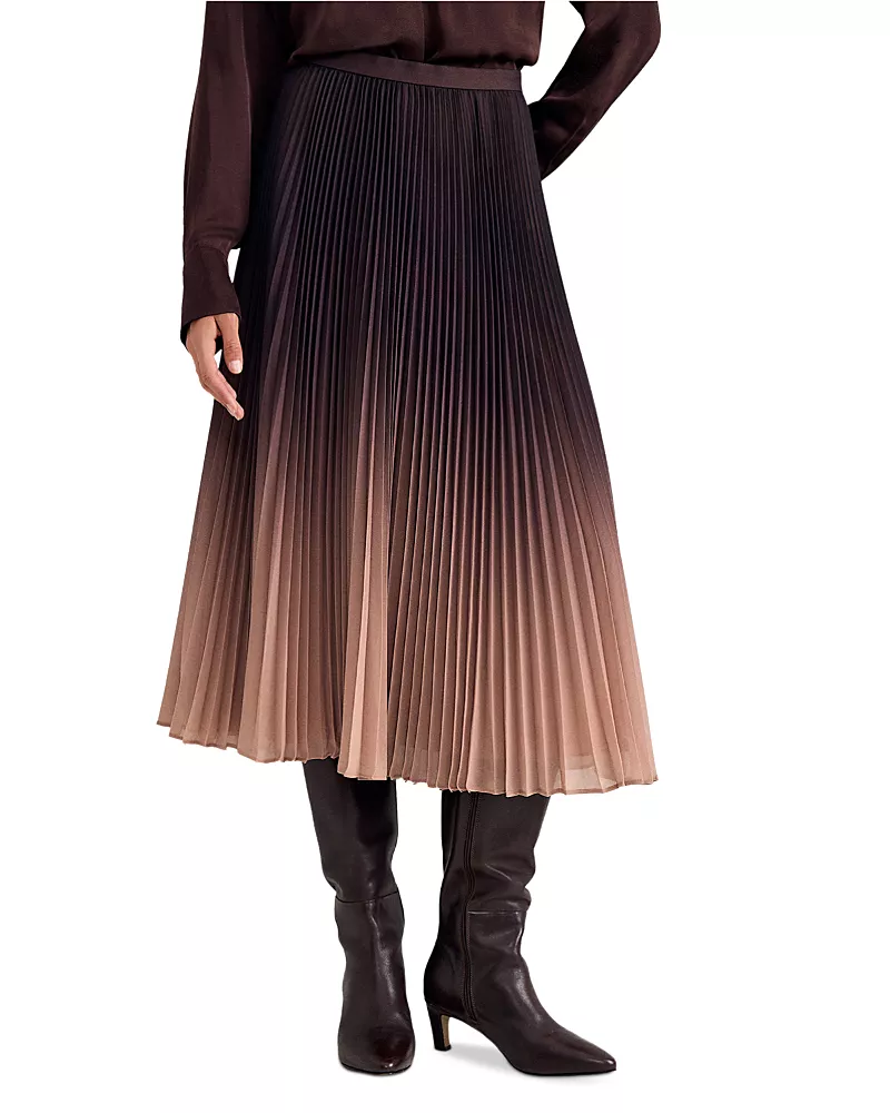 Phase Eight Tallulah Ombre Midi Skirt
