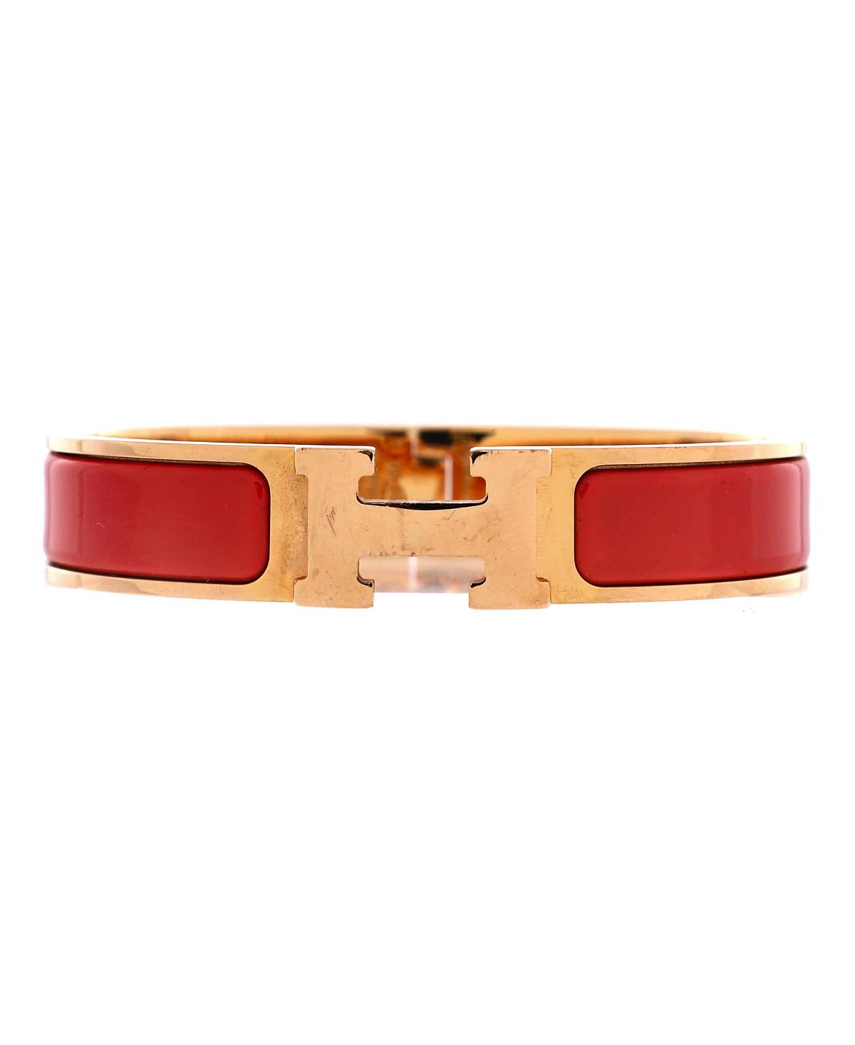 Pre-Owned HERMES Narrow Clic H Bracelet