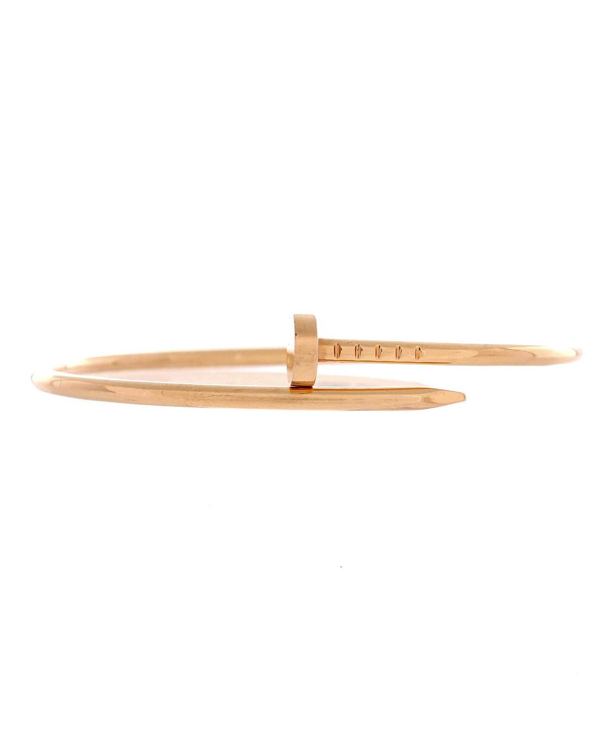 Pre-Owned Cartier Small Juste un Clou Bracelet 18K Rose Gold
