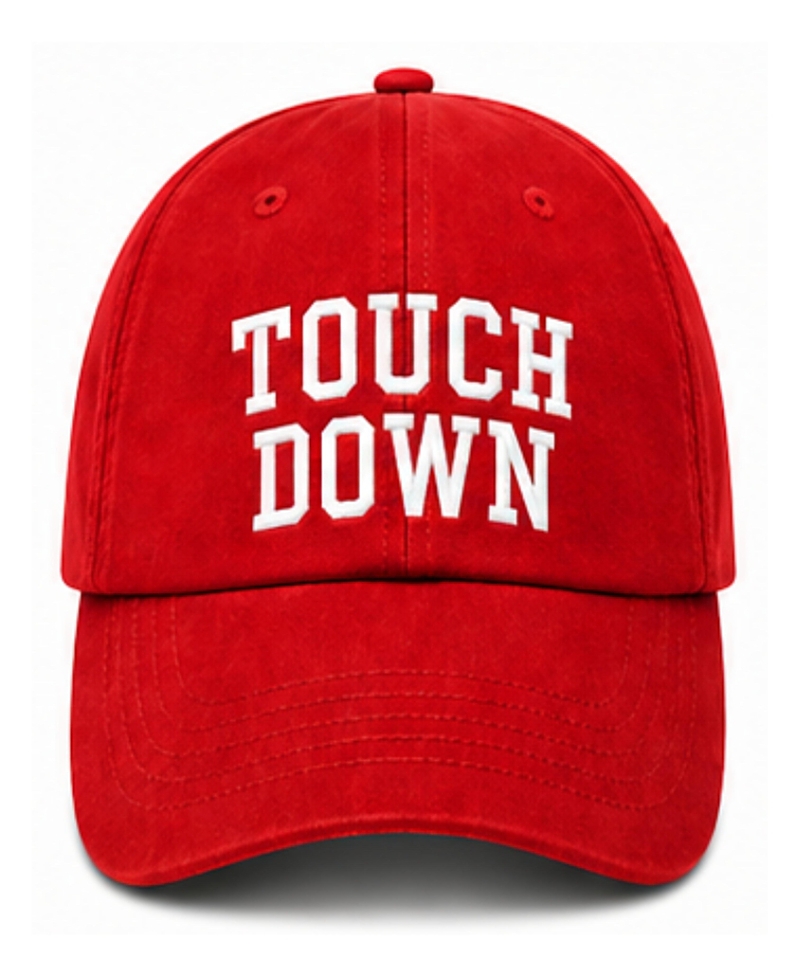 Bits & Bows Girls' Touch Down Bow Baseball Hat